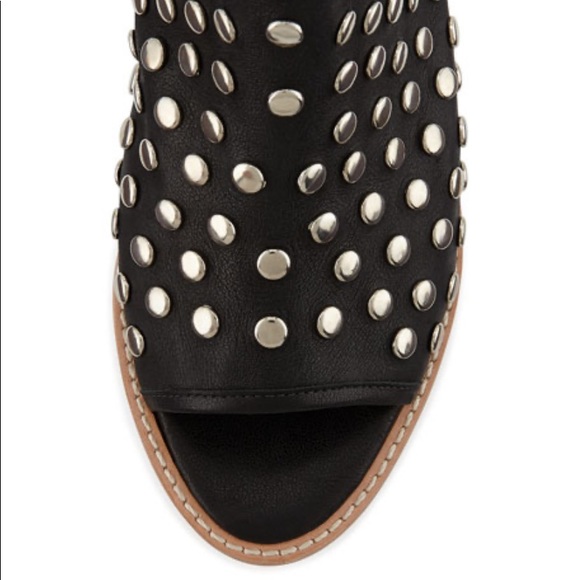 Loeffler Randall Stud Gladiator Peep-Toe Booties - Picture 4 of 8